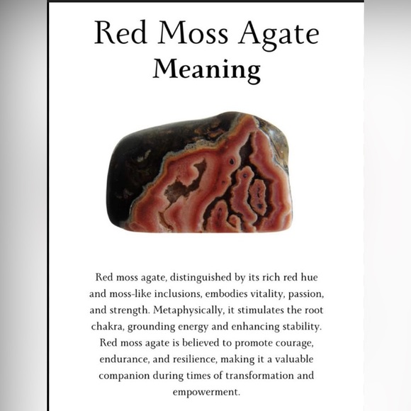 Red Palm Root Agate - Picture 6 of 6